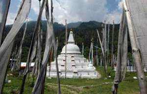 Prayer Flags and Chorten