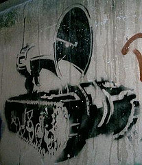 megaphone -- BANKSY